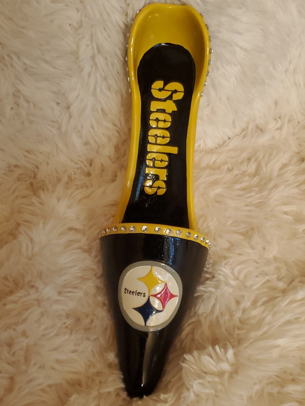 Pittsburgh Steelers Yellow & Black Decorative Wine Bottle Holder